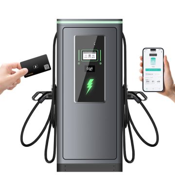 European Standard 60kw Double Gun Electric Vehicle Charger New Energy Commercial DC Pile 60kw High Voltage EV Charger